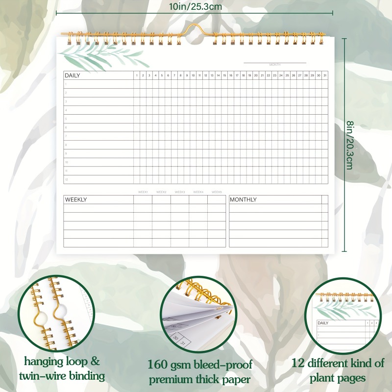 1pc Habit Tracker Calendar To  - огляд і ціна Planned Parenthood