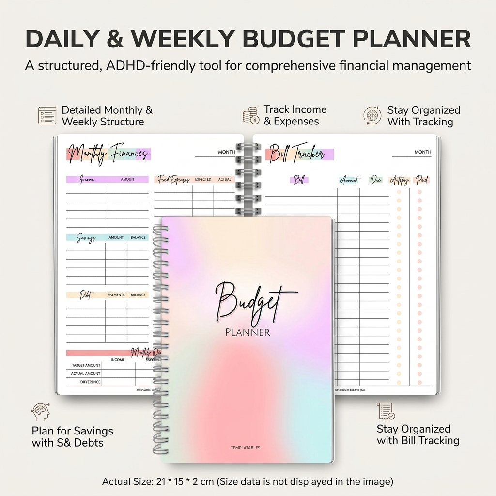 Daily Income and Expense Noteb - огляд і ціна Planned Parenthood