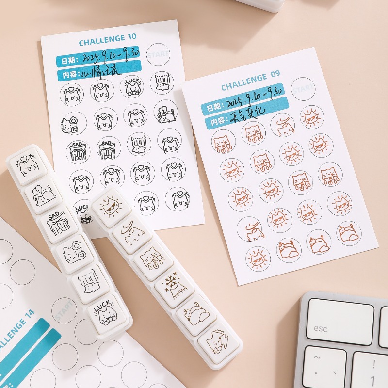 Cute Cat Emoji Stamp Daily Lif - огляд і ціна Planned Parenthood