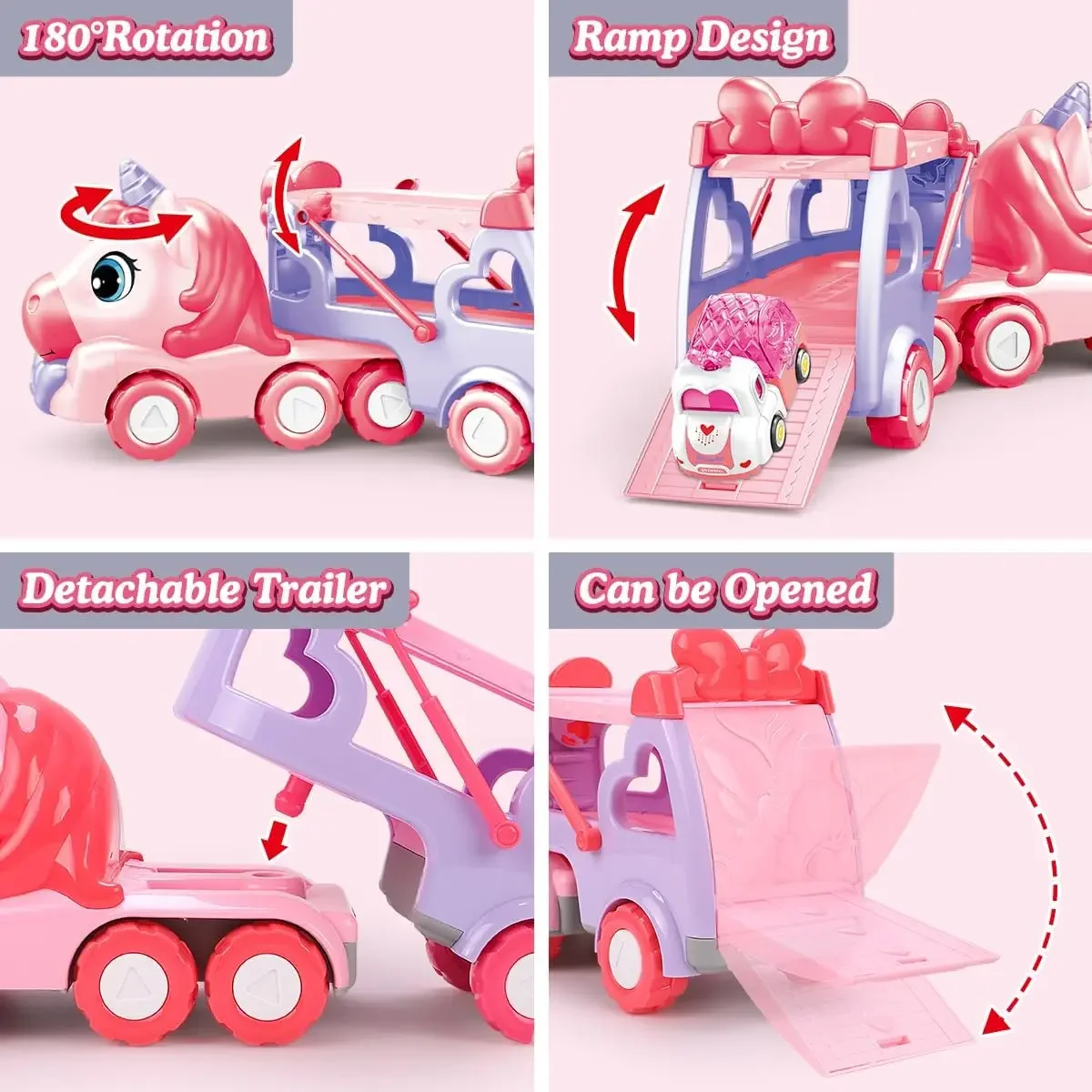 Unicorn Girl Toys Transport Ca - огляд і ціна Philodendron Pink Princess