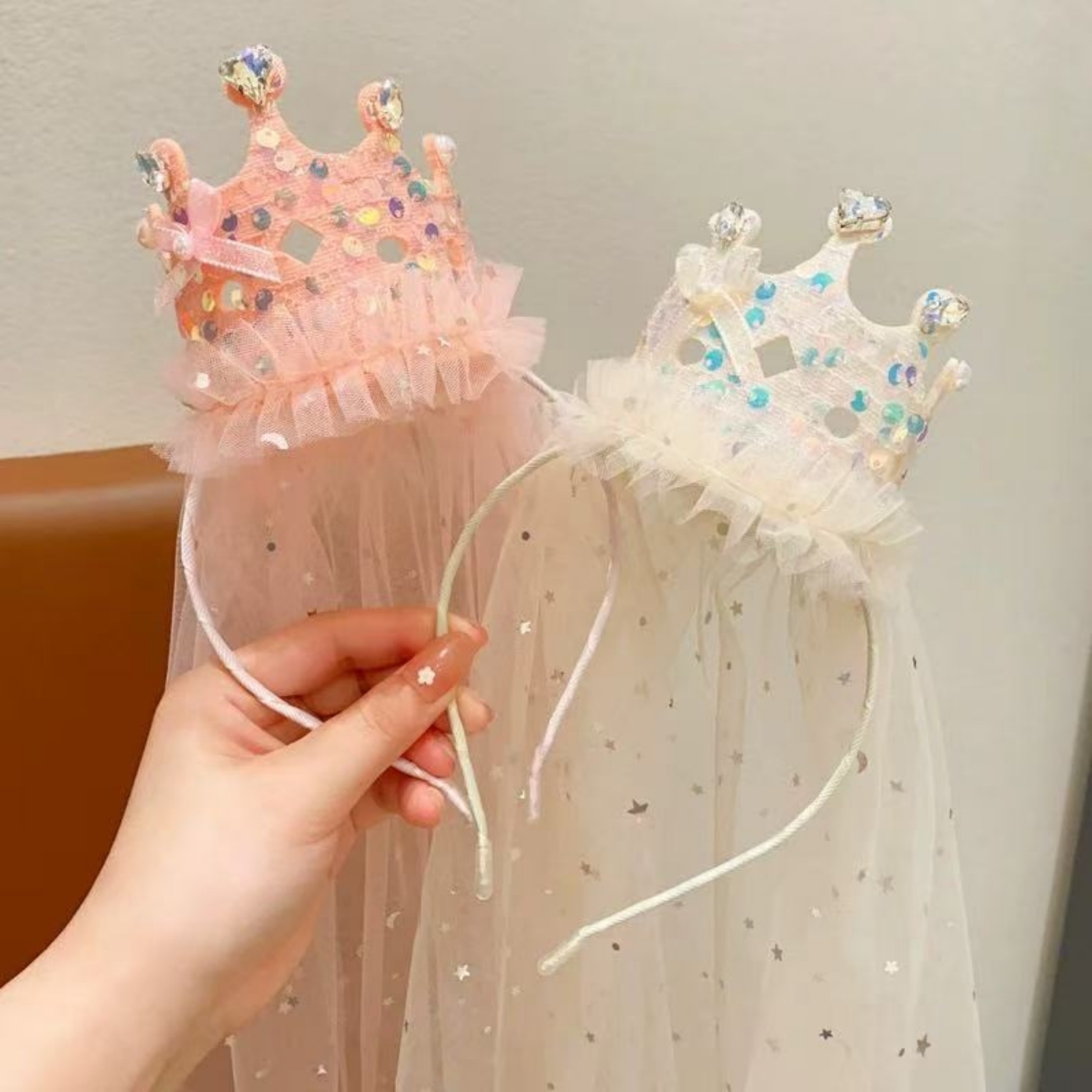 1PC Princess Crown Veil Headba - огляд і ціна Philodendron Pink Princess