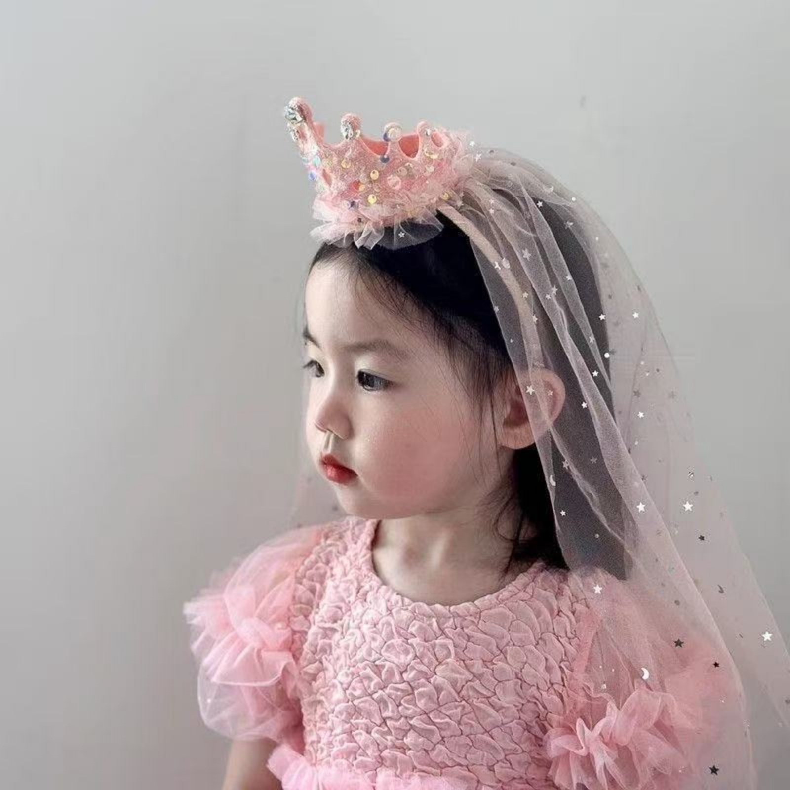 1PC Princess Crown Veil Headba - огляд і ціна Philodendron Pink Princess